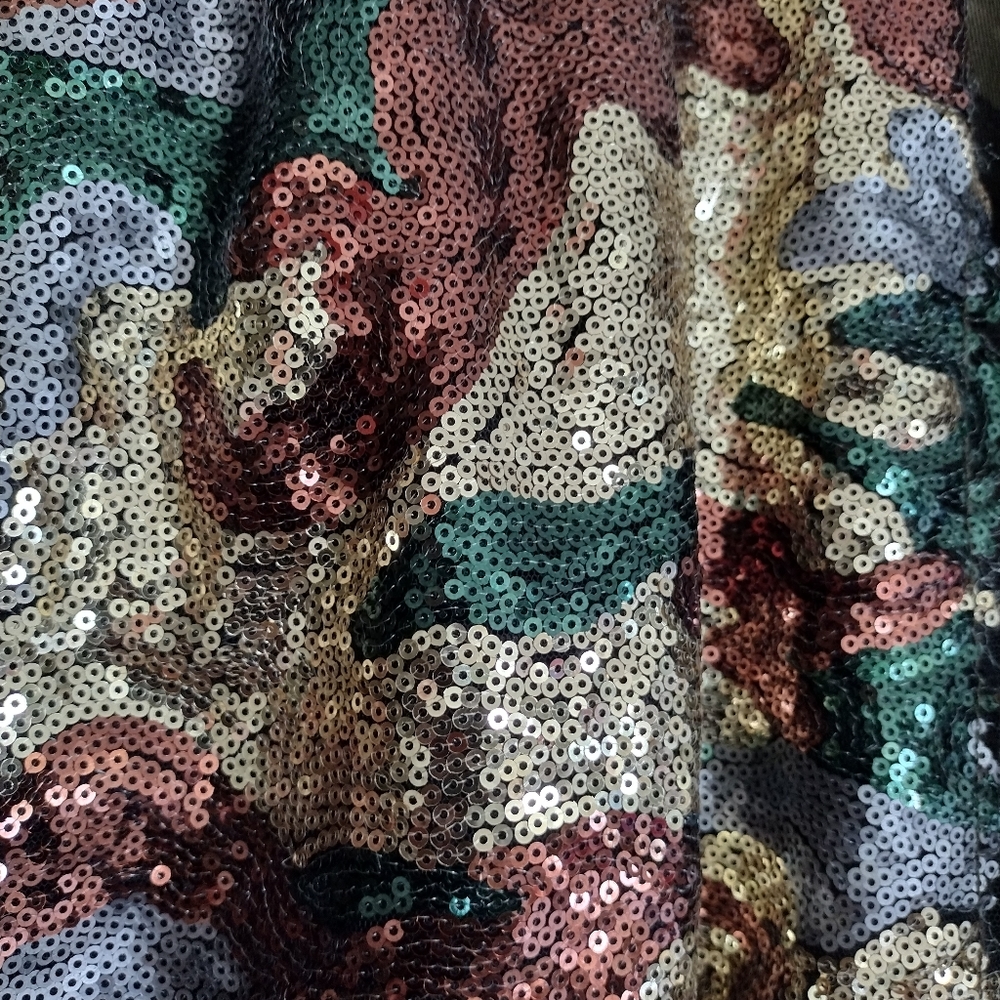 Camouflage & Sequins Jacket. - image 5